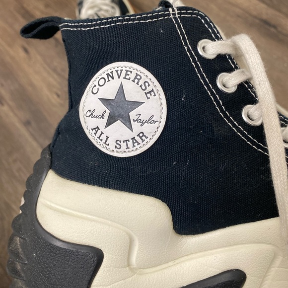 Converse Size 9.5 Run Star Motion Black, Gum Honey - Picture 5 of 7